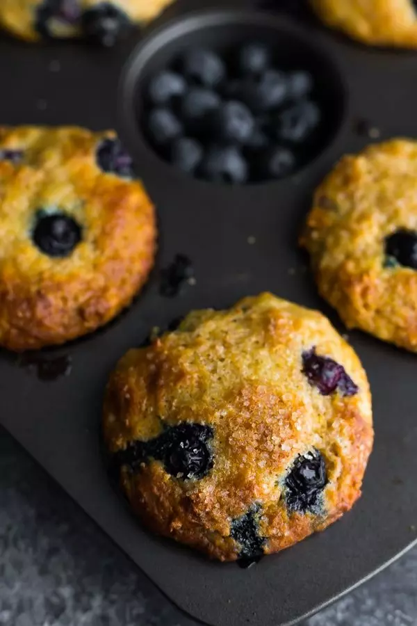 Healthy-Blueberry-Muffins
