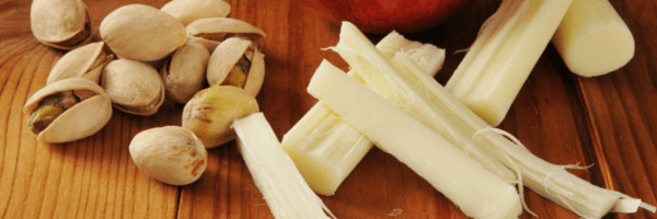 string cheese and nuts