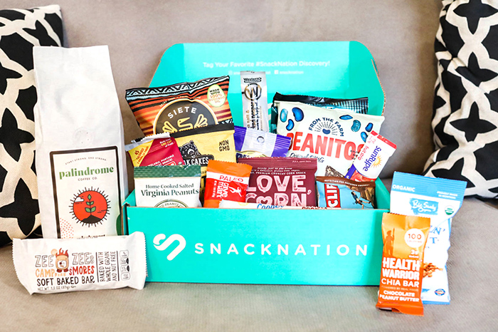 SnackNation Work-From-Home Wellness Box